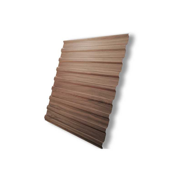 Профлист Grand Line С20В Print Elite 0.45 мм Honey Wood
